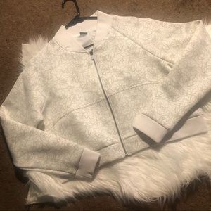 Balance Athletica Cropped Bomber Jacket